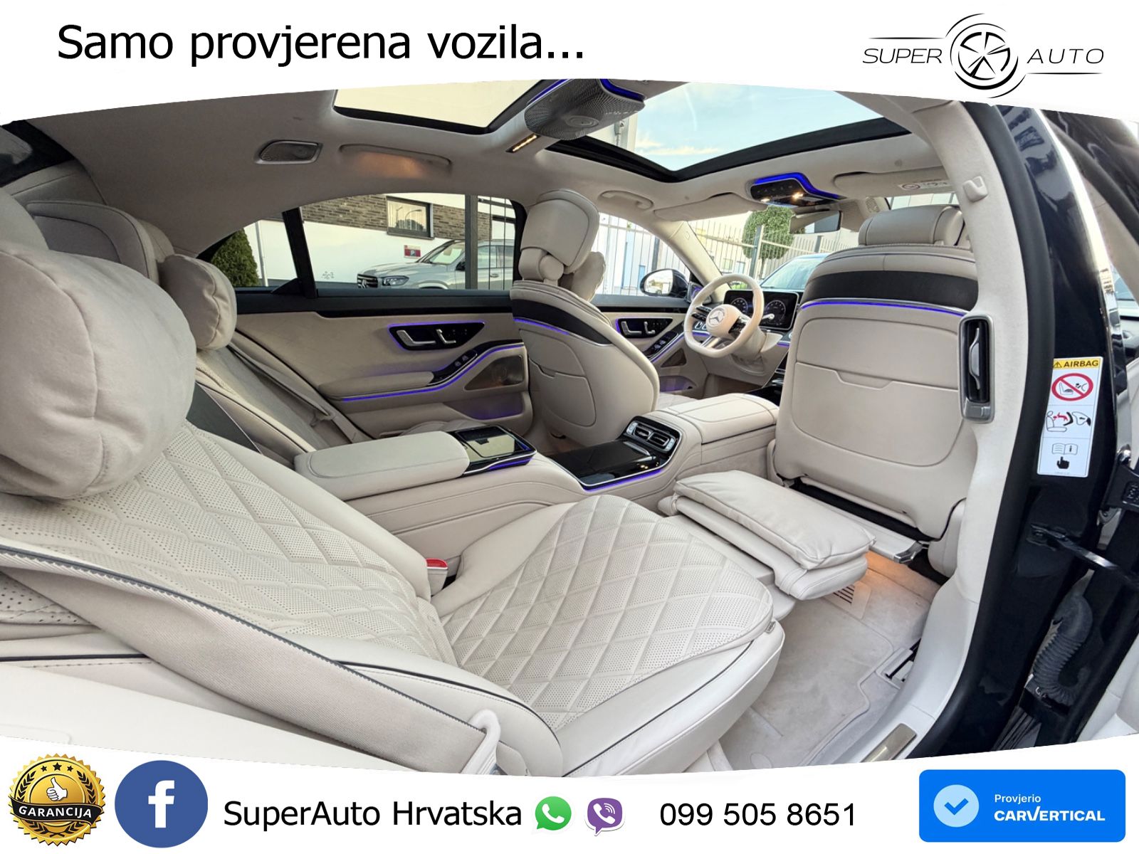 Mercedes S 580 V8 (503 KS) EQ Boost 4MATIC 9G-TRONIC AMG ACC+HEAD+4xGR SJED+360+PANO