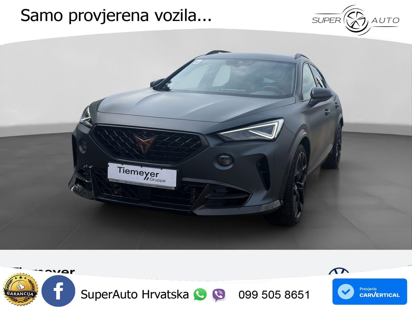 Cupra Formentor VZ5 2.5 TSI (390 KS) 4Drive DSG MATRIX+GR SJED+KAM
