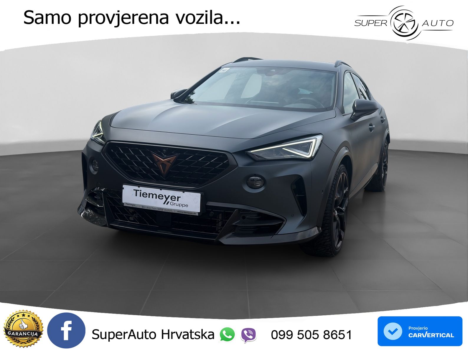 Cupra Formentor VZ5 2.5 TSI (390 KS) 4Drive DSG MATRIX+GR SJED+KAM
