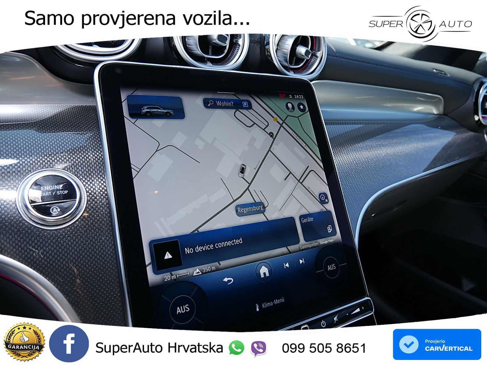 Mercedes GLC 200 (204 KS) 4MATIC 9G-TRONIC AMG ZRAČNI+ACC+GR SJED+360