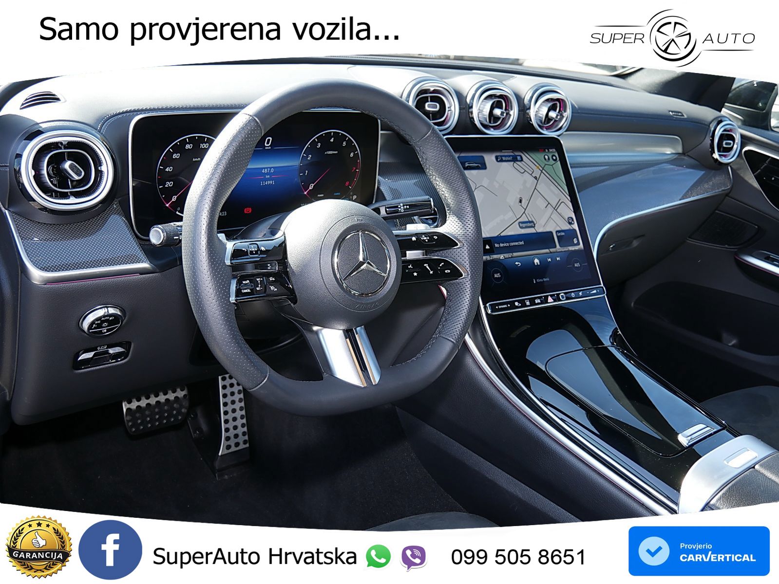 Mercedes GLC 200 (204 KS) 4MATIC 9G-TRONIC AMG ZRAČNI+ACC+GR SJED+360