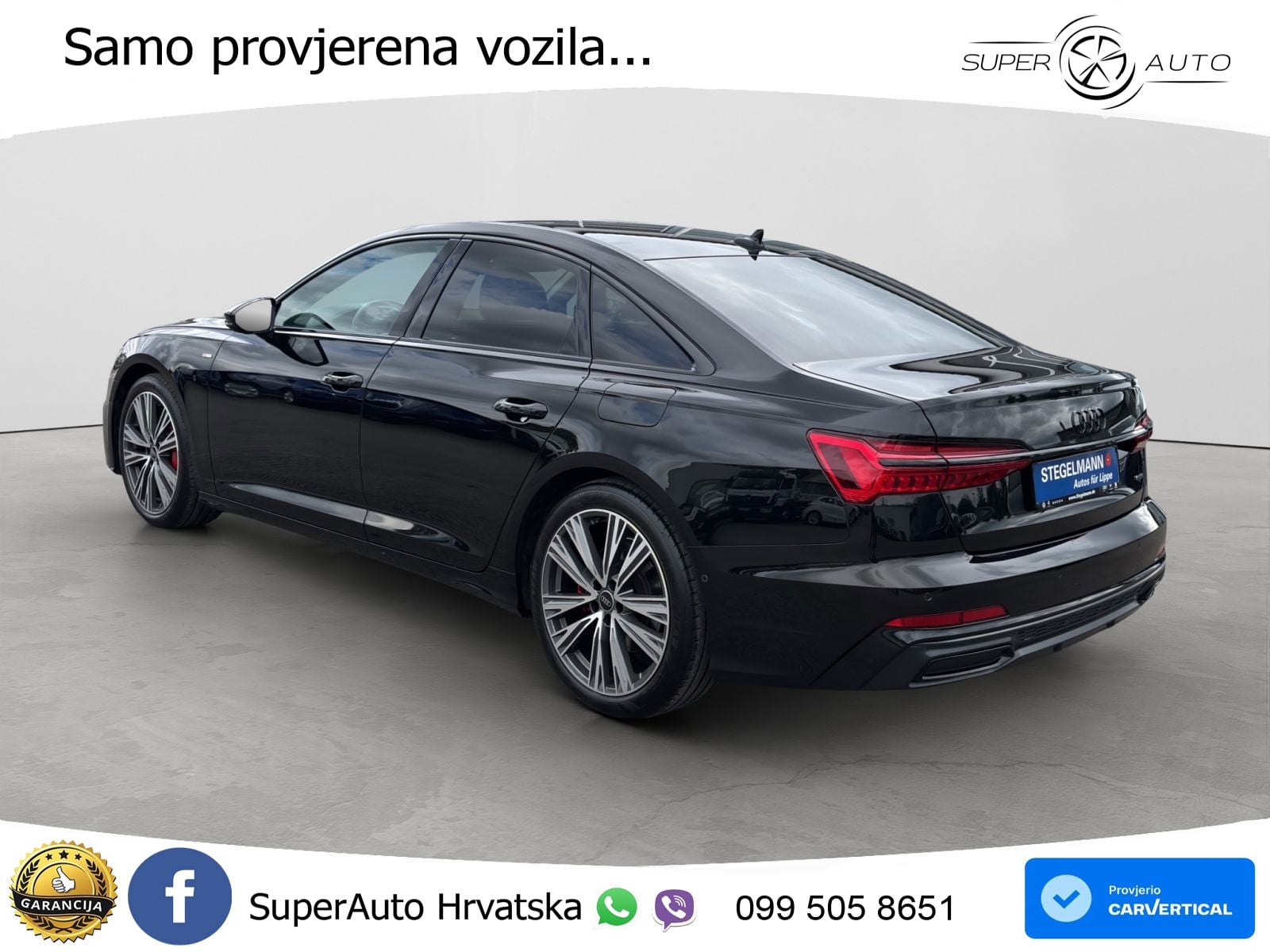 Audi A6 55 TFSIe (367 KS) quattro ultra S tronic S line MATRIX+GR SJED+KAM