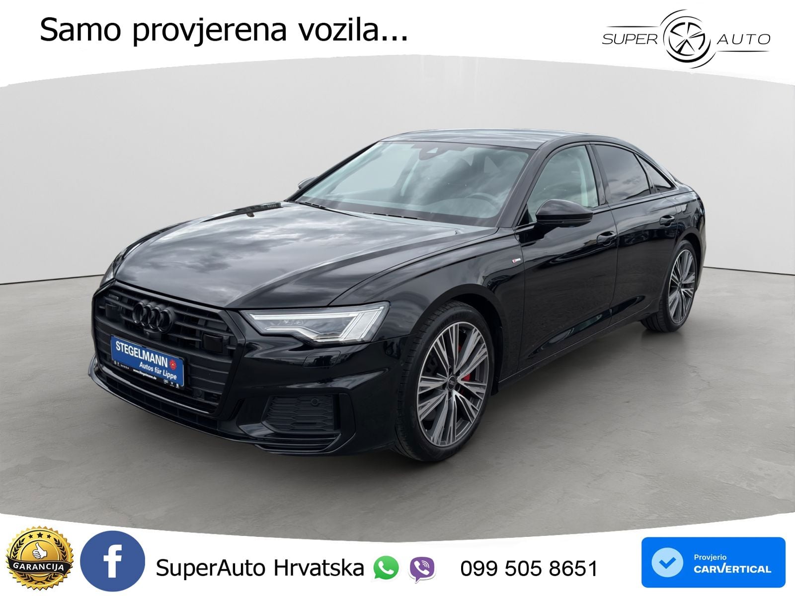 Audi A6 55 TFSIe (367 KS) quattro ultra S tronic S line MATRIX+GR SJED+KAM