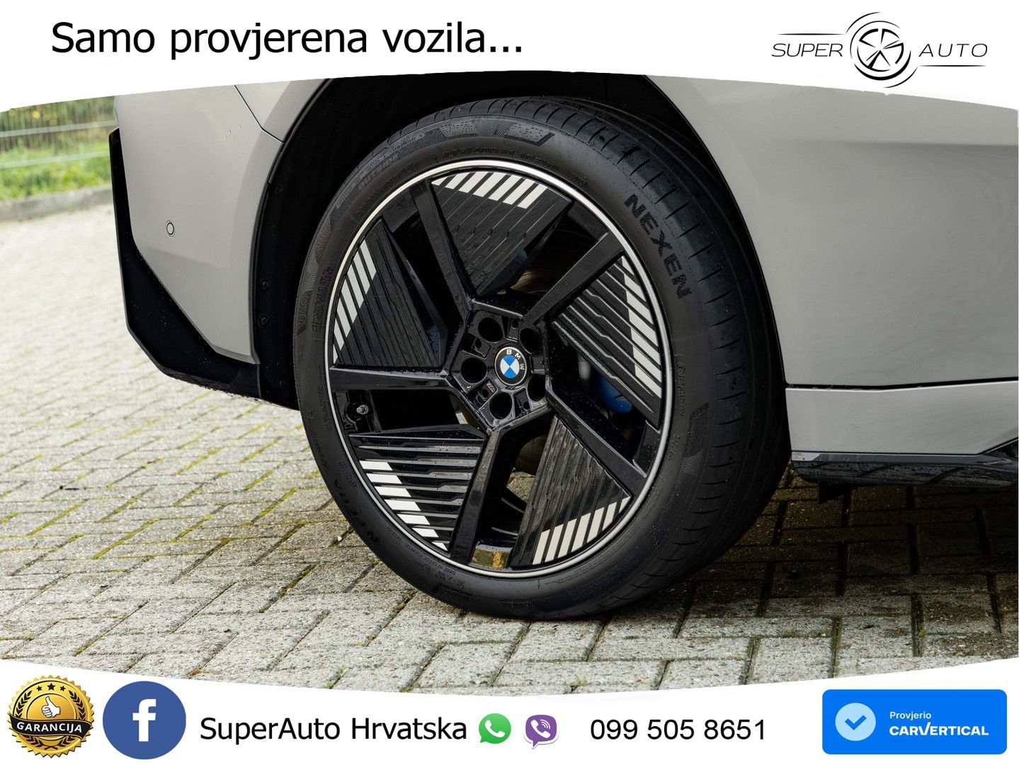 BMW iX3 50 108.7 kWh (469 KS) xDrive M Sport LED+GR SJED+ACC
