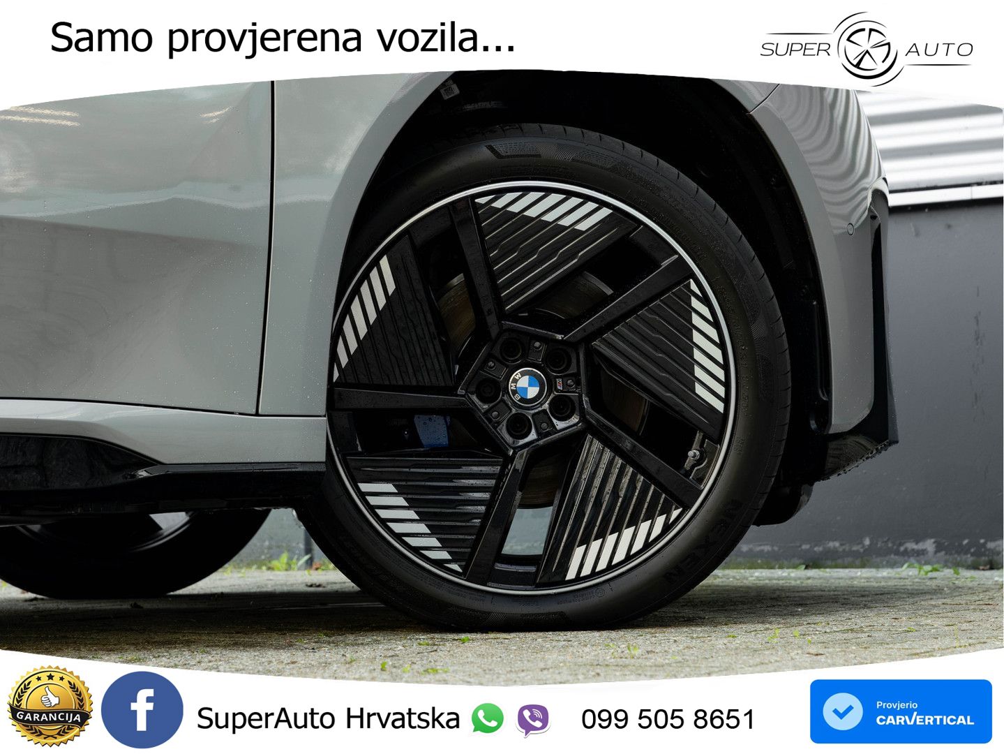 BMW iX3 50 108.7 kWh (469 KS) xDrive M Sport LED+GR SJED+ACC