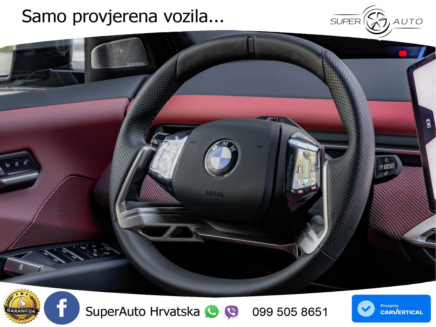 BMW iX3 50 108.7 kWh (469 KS) xDrive M Sport LED+GR SJED+ACC