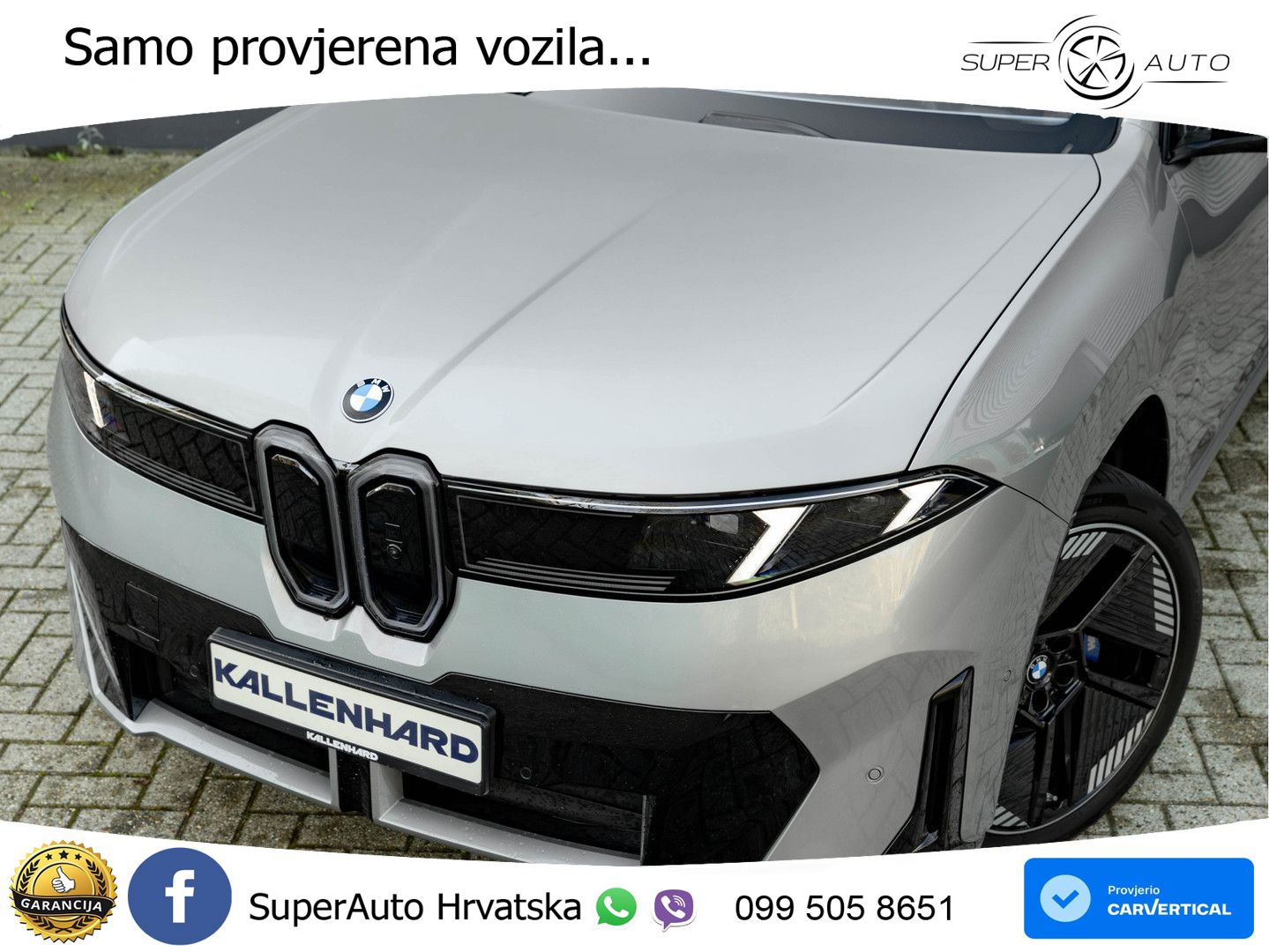 BMW iX3 50 108.7 kWh (469 KS) xDrive M Sport LED+GR SJED+ACC