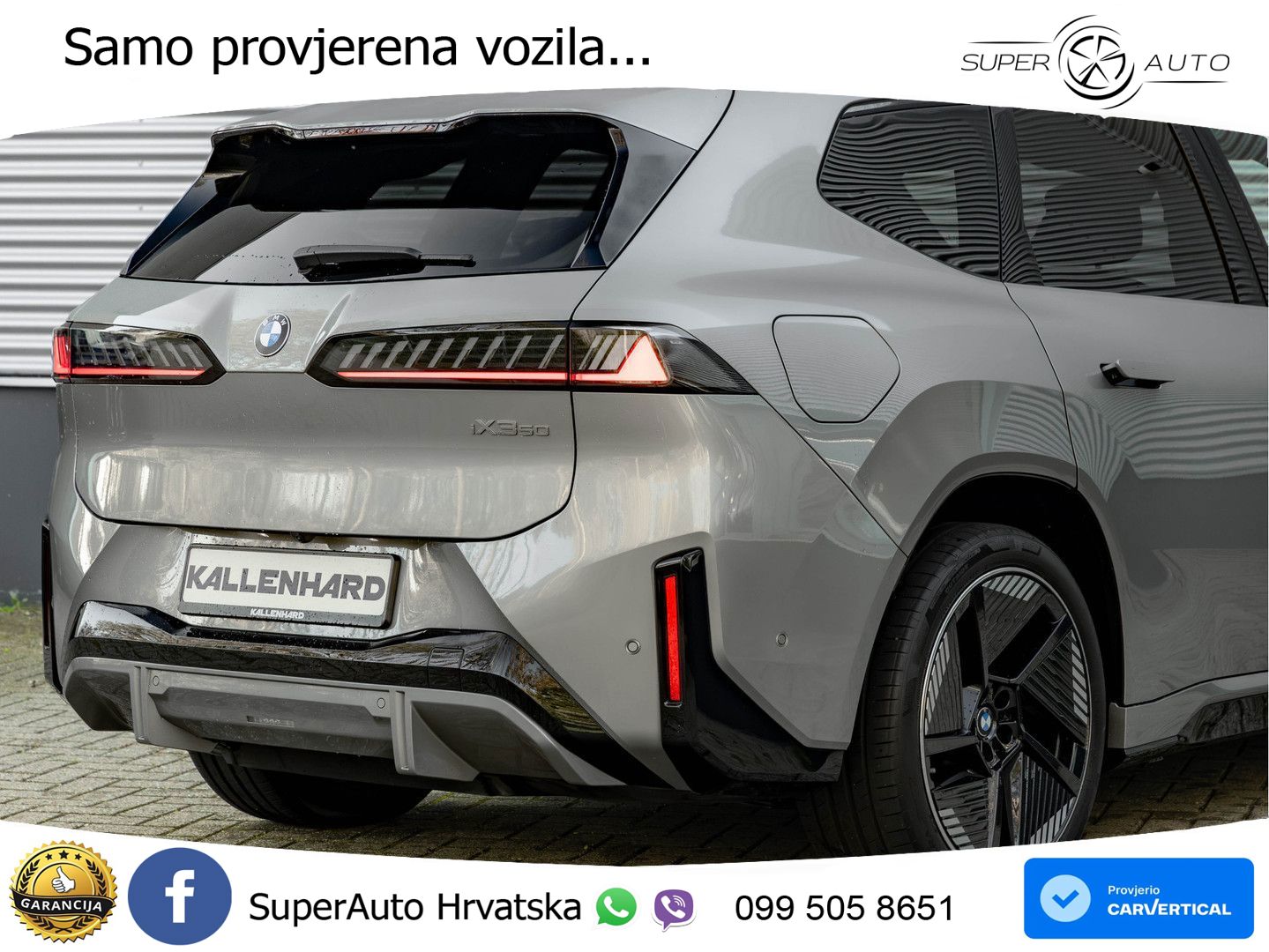 BMW iX3 50 108.7 kWh (469 KS) xDrive M Sport LED+GR SJED+ACC