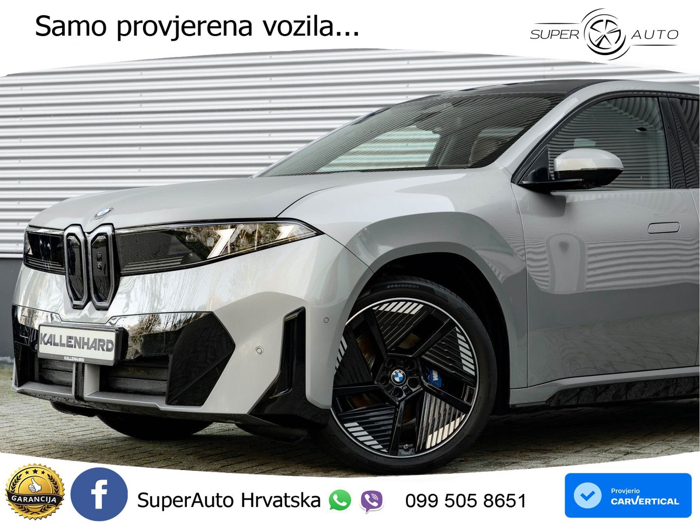 BMW iX3 50 108.7 kWh (469 KS) xDrive M Sport LED+GR SJED+ACC