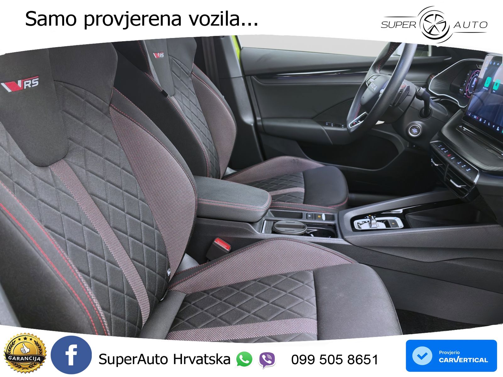 Škoda Octavia Combi RS 2.0 TSI (265 KS) DSG LED+GR SJED+ACC