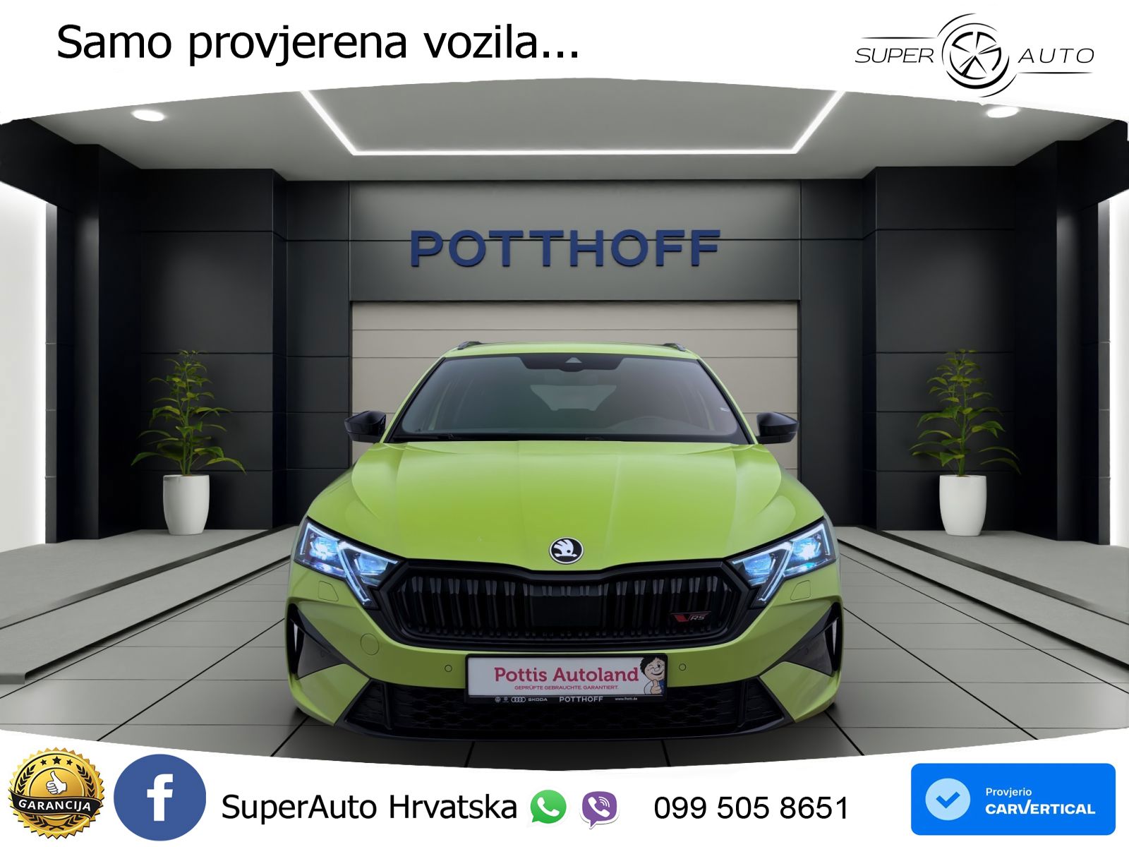 Škoda Octavia Combi RS 2.0 TSI (265 KS) DSG LED+GR SJED+ACC