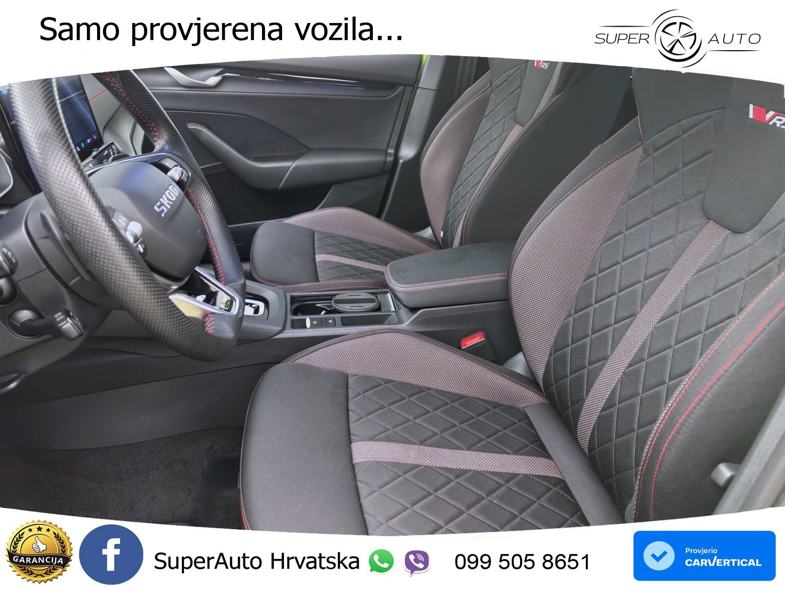 Škoda Octavia Combi RS 2.0 TSI (265 KS) DSG LED+GR SJED+ACC