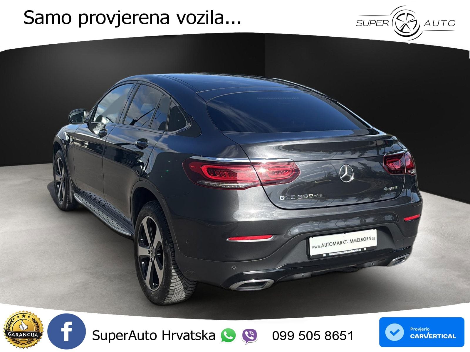 Mercedes GLC Coupe 300de (306 KS) 4MATIC 9G-TRONIC Exclusive