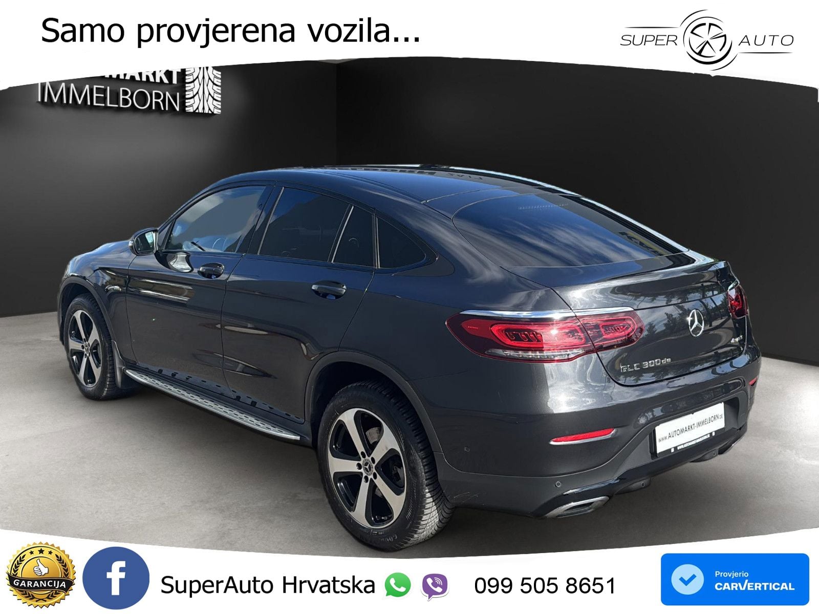 Mercedes GLC Coupe 300de (306 KS) 4MATIC 9G-TRONIC Exclusive