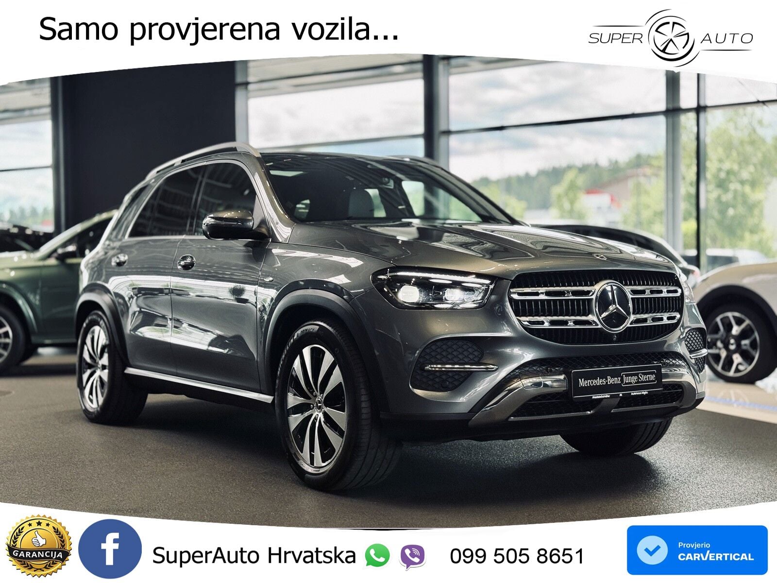 Mercedes GLE 350de (333 KS) 4MATIC 9G-TRONIC ACC+GR SJED+360+PANO