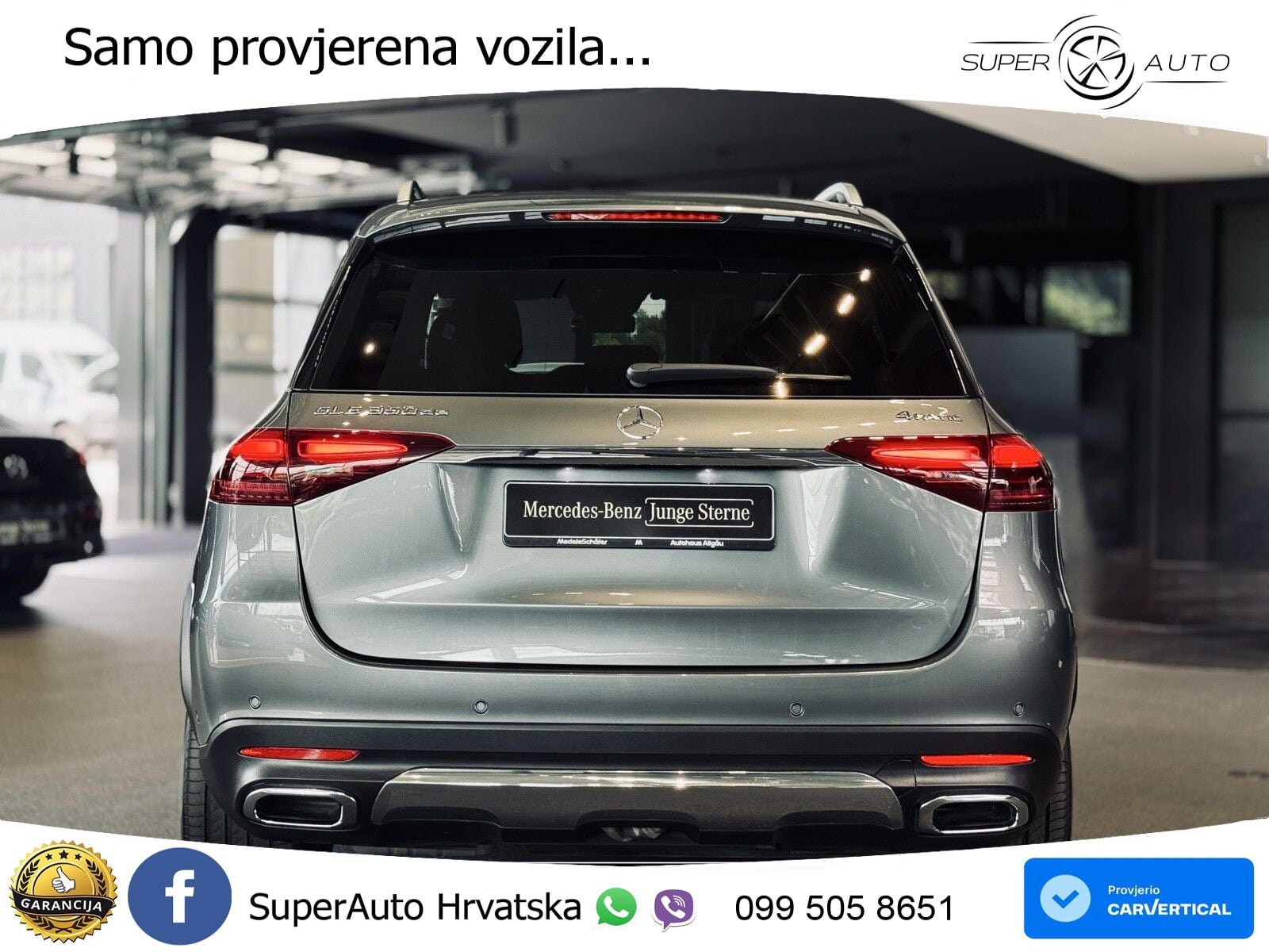 Mercedes GLE 350de (333 KS) 4MATIC 9G-TRONIC ACC+GR SJED+360+PANO