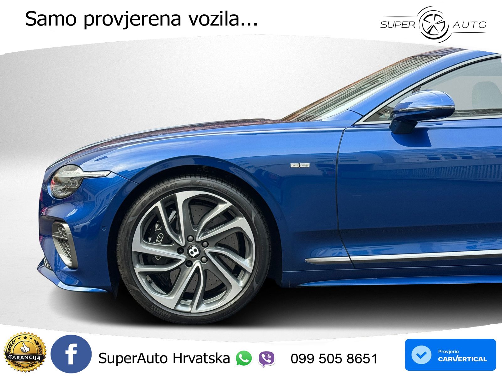 Bentley Continental GT IV 4.0 V8 TFSi (782 KS) AWD DCT LED+GR SJED+ACC