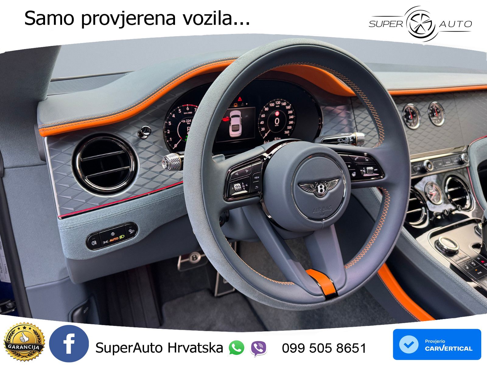 Bentley Continental GT IV 4.0 V8 TFSi (782 KS) AWD DCT LED+GR SJED+ACC