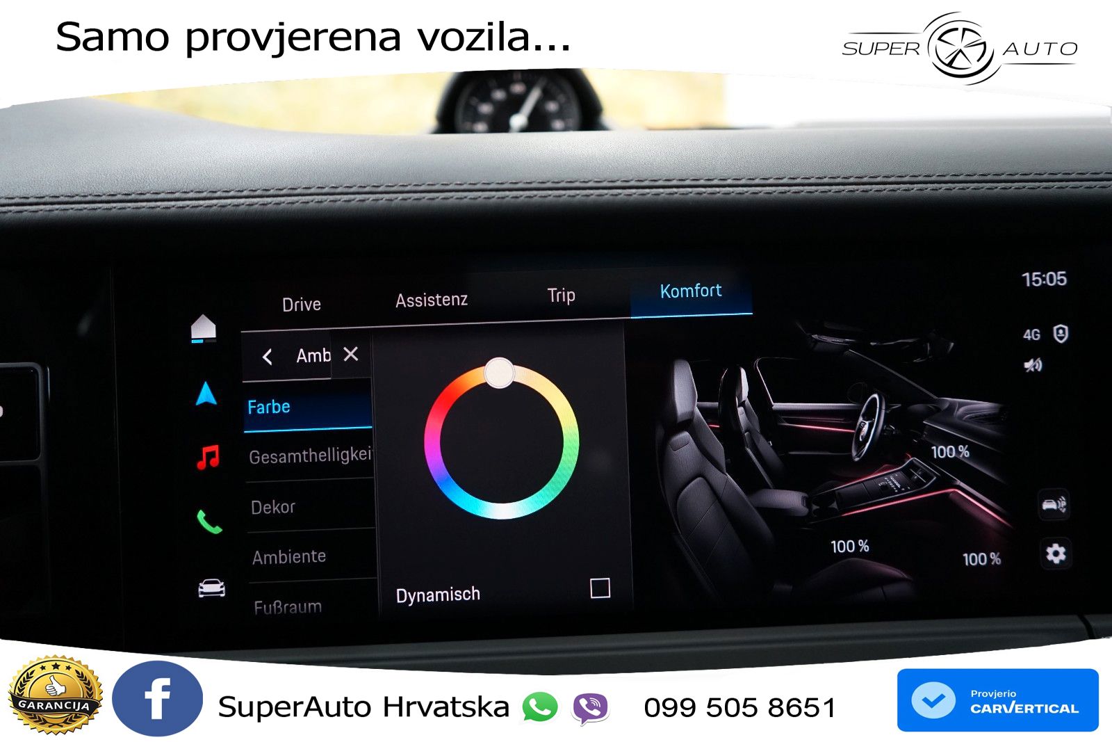 Porsche Panamera 4 2.9 V6 (470 KS) E-Hybrid PDK ACC+HEAD+4xGR SJED+360+PANO