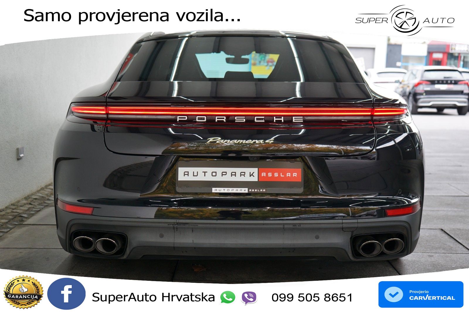 Porsche Panamera 4 2.9 V6 (470 KS) E-Hybrid PDK ACC+HEAD+4xGR SJED+360+PANO