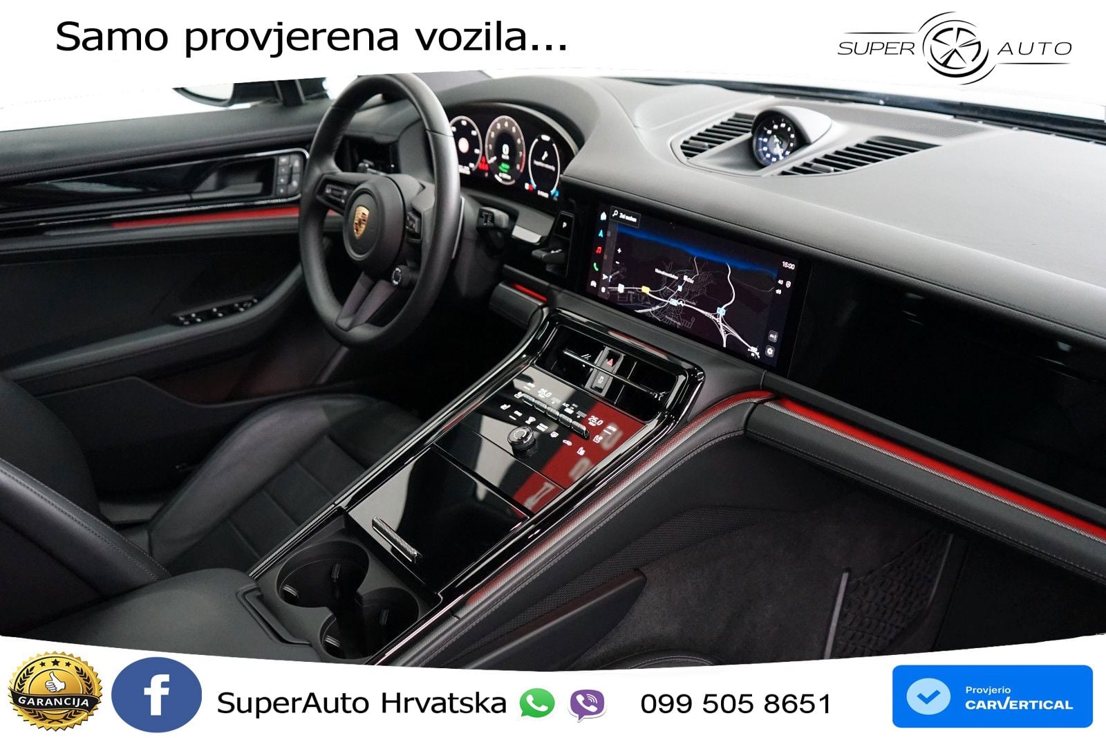 Porsche Panamera 4 2.9 V6 (470 KS) E-Hybrid PDK ACC+HEAD+4xGR SJED+360+PANO