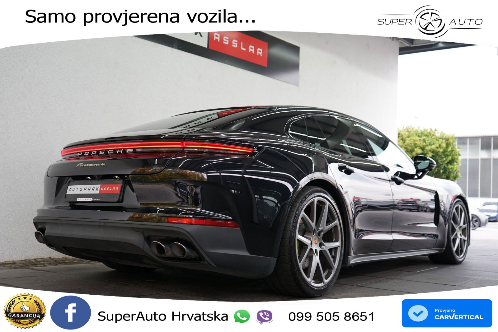 Porsche Panamera 4 2.9 V6 (470 KS) E-Hybrid PDK ACC+HEAD+4xGR SJED+360+PANO