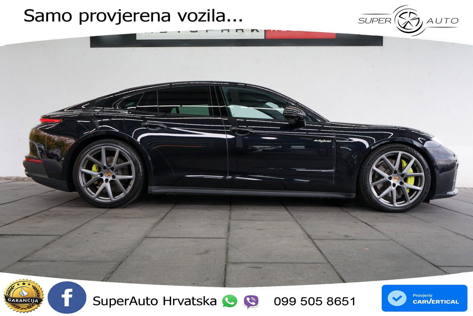 Porsche Panamera 4 2.9 V6 (470 KS) E-Hybrid PDK ACC+HEAD+4xGR SJED+360+PANO