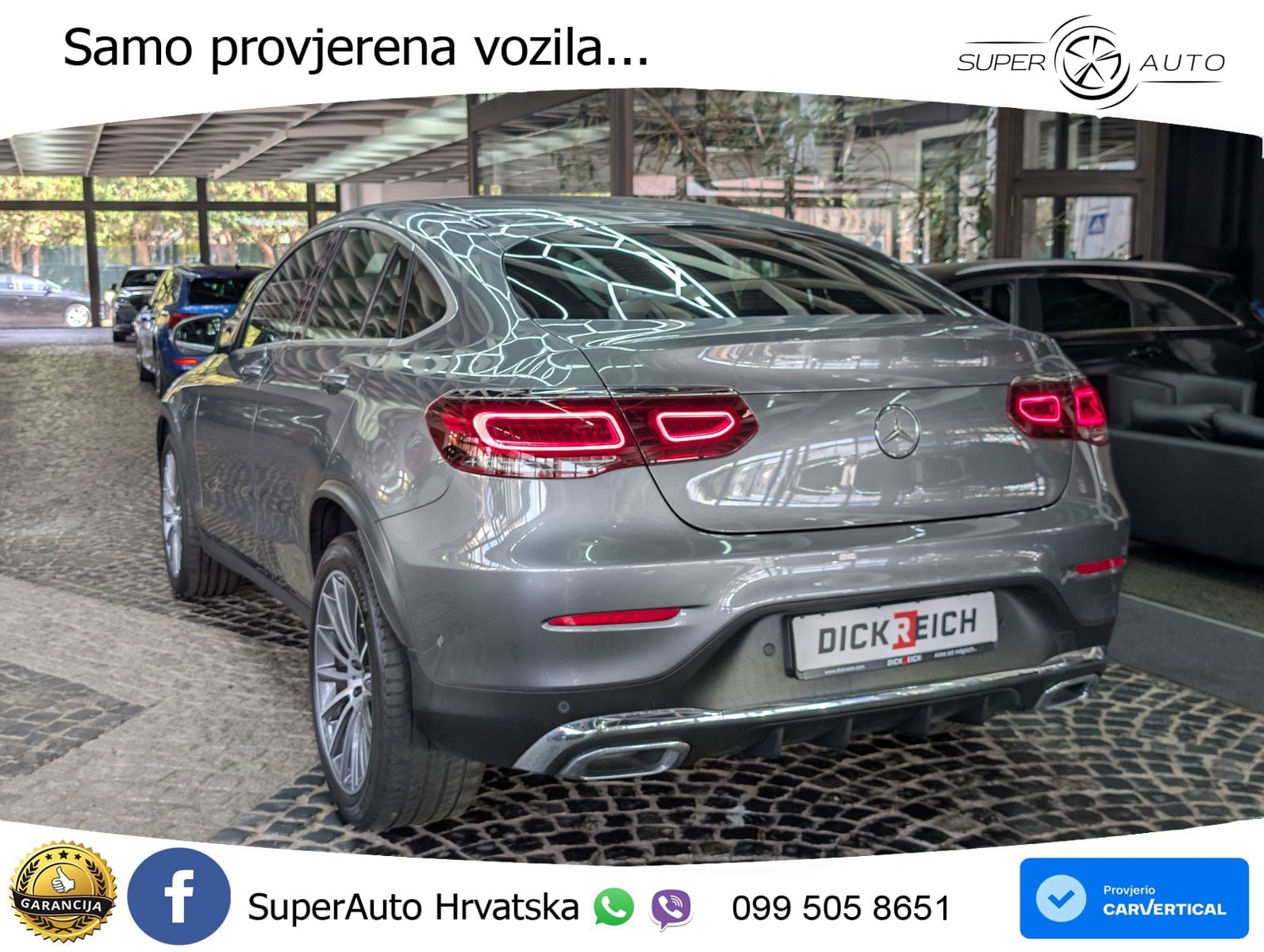 Mercedes GLC Coupe 220d (194 KS) 4MATIC G-TRONIC AMG LED+GR SJED+ACC