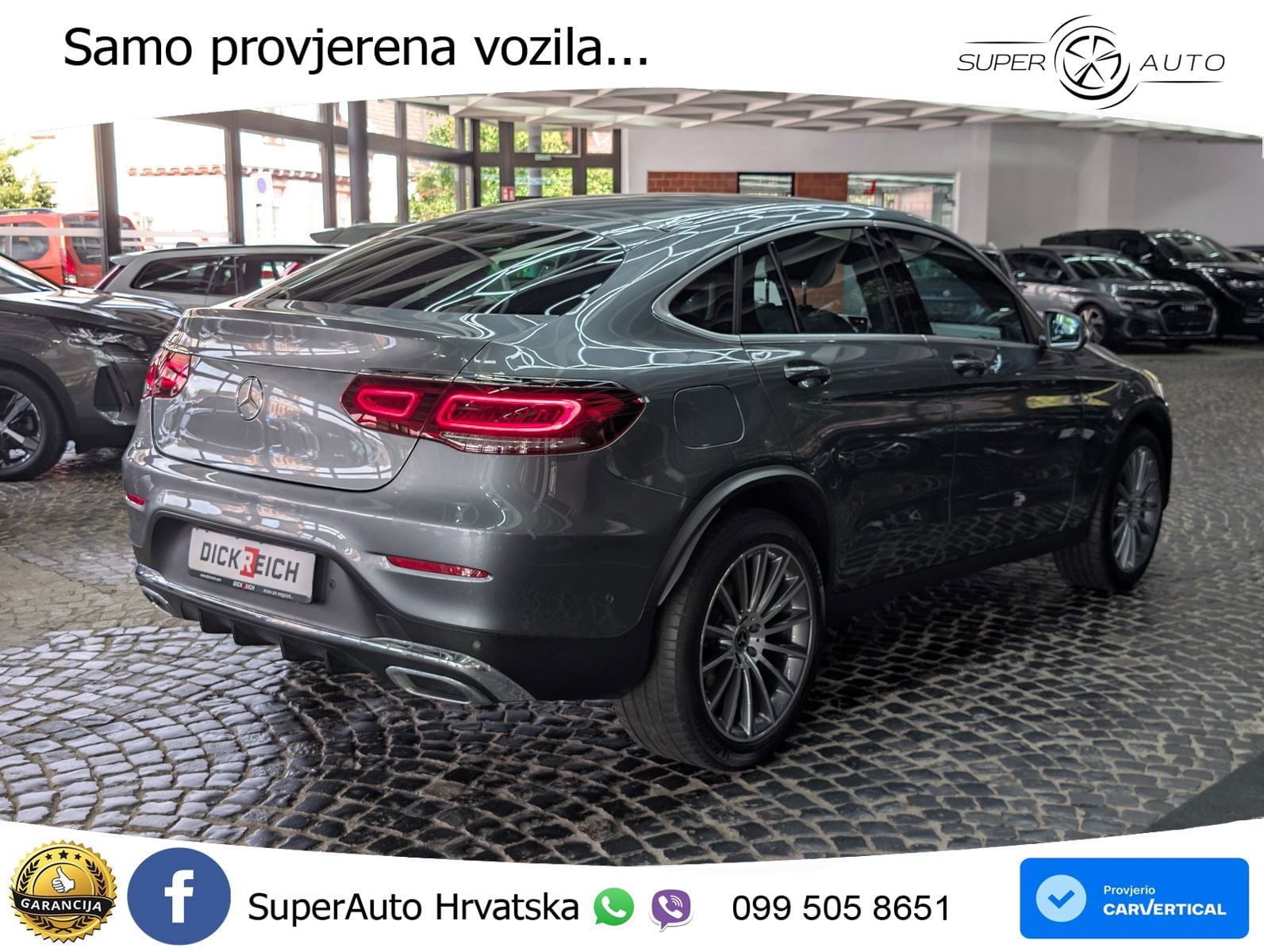 Mercedes GLC Coupe 220d (194 KS) 4MATIC G-TRONIC AMG LED+GR SJED+ACC