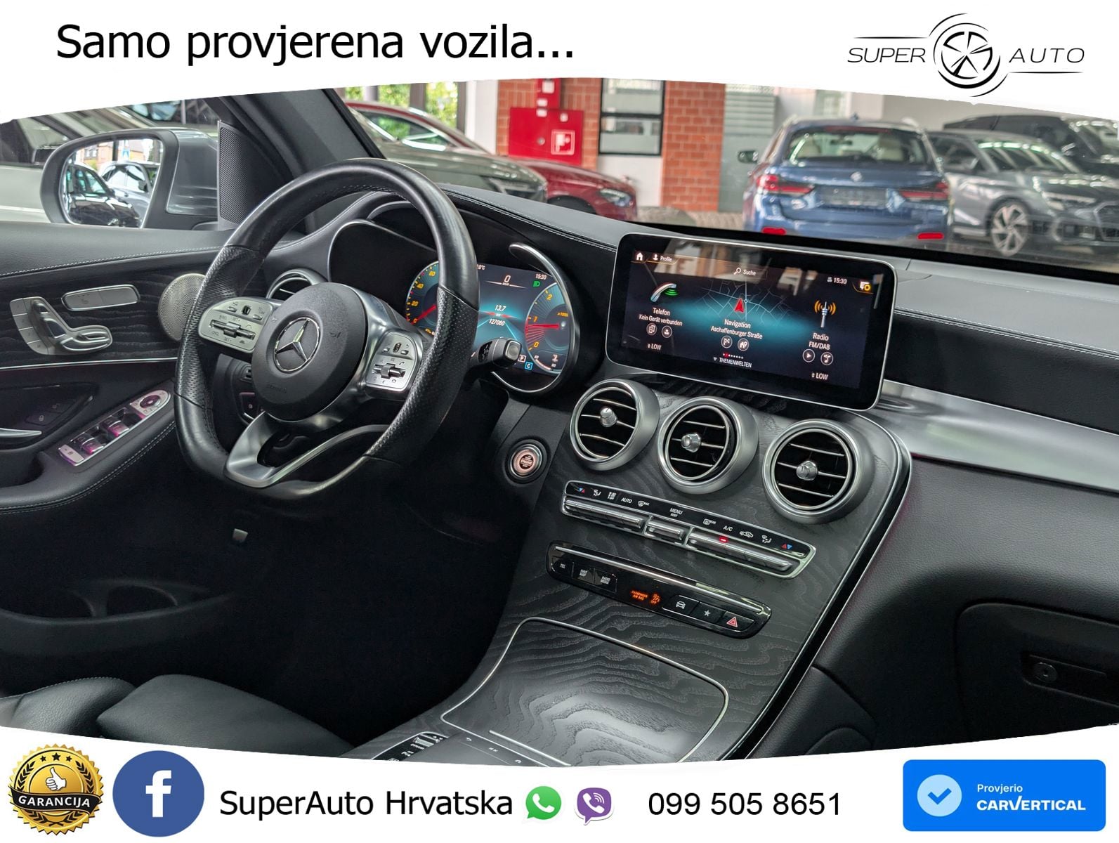 Mercedes GLC Coupe 220d (194 KS) 4MATIC G-TRONIC AMG LED+GR SJED+ACC
