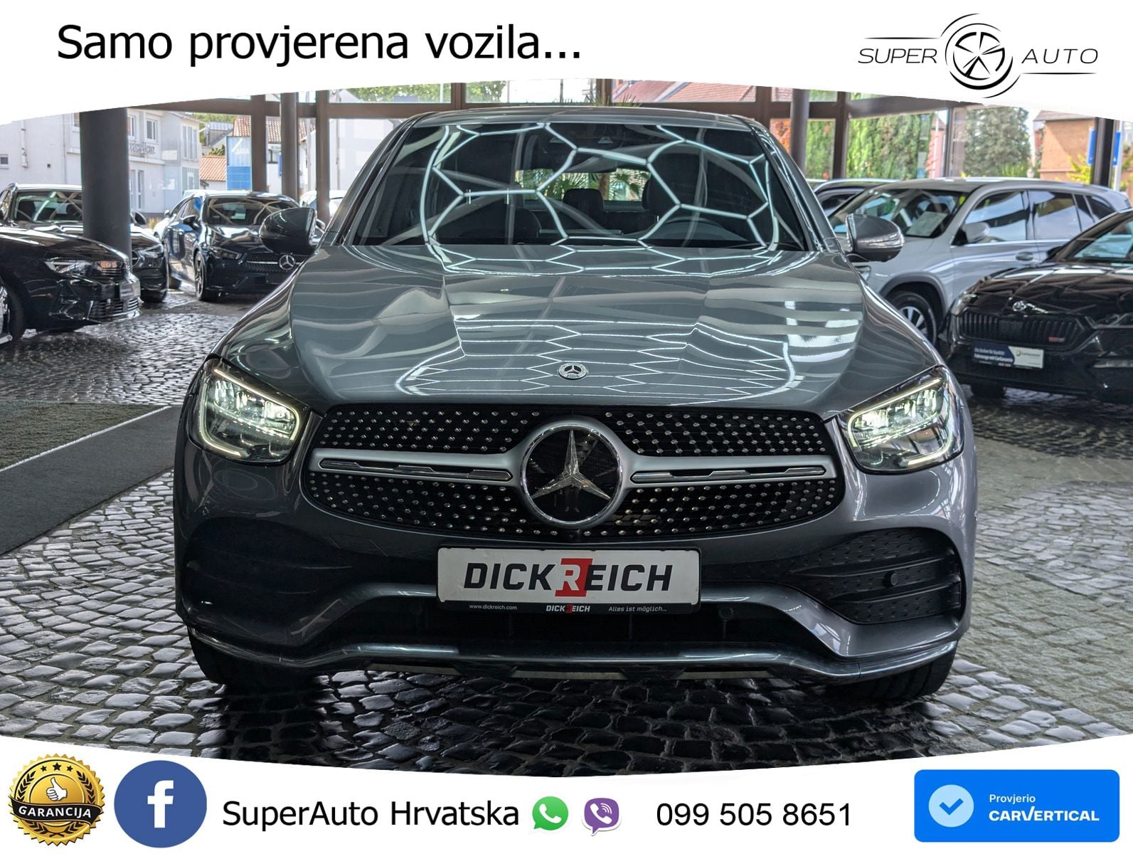 Mercedes GLC Coupe 220d (194 KS) 4MATIC G-TRONIC AMG LED+GR SJED+ACC