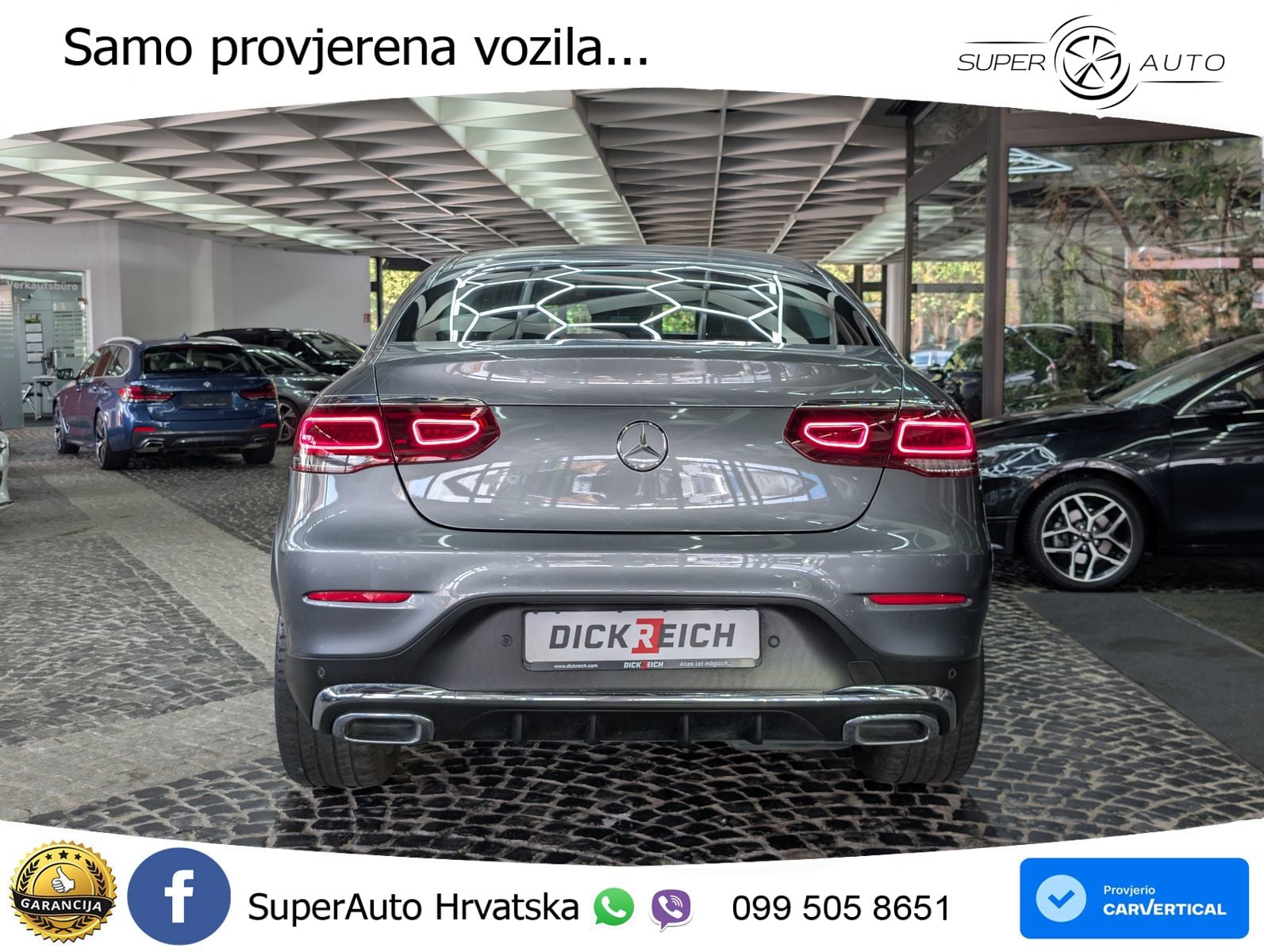 Mercedes GLC Coupe 220d (194 KS) 4MATIC G-TRONIC AMG LED+GR SJED+ACC