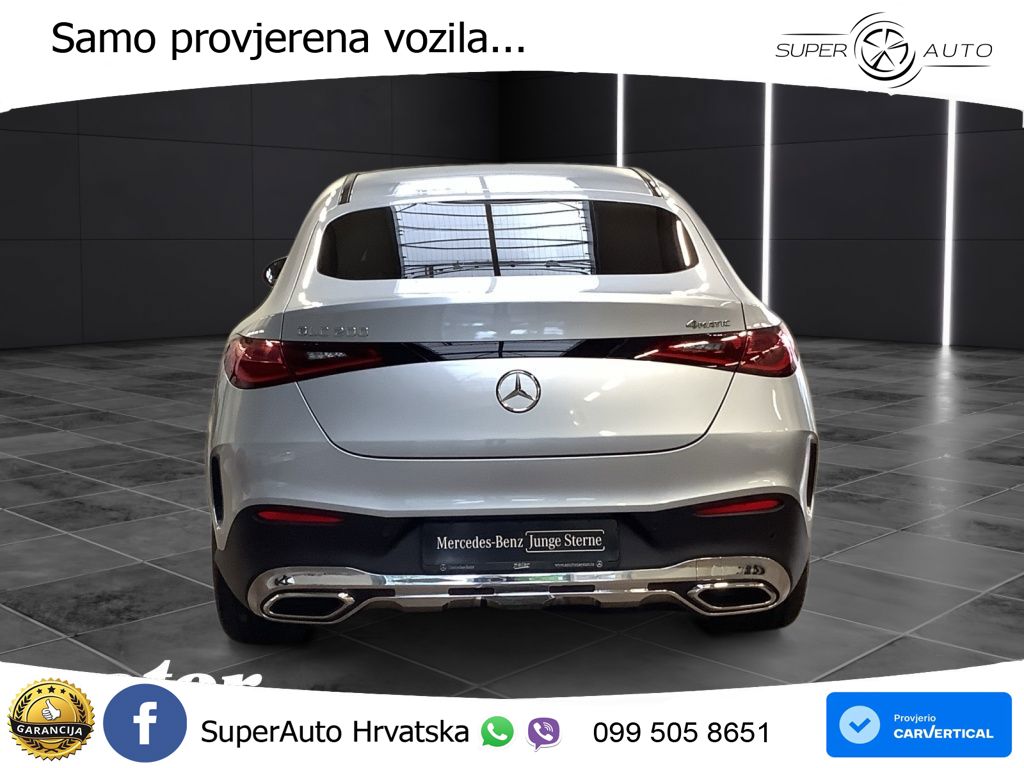 Mercedes GLC Coupe 200 (204 KS) 4MATIC 9G-TRONIC AMG ACC+GR SJED+360+PANO