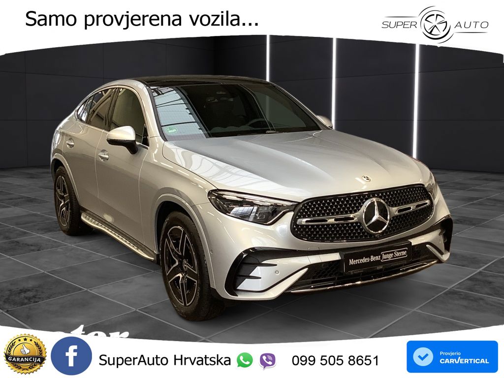 Mercedes GLC Coupe 200 (204 KS) 4MATIC 9G-TRONIC AMG ACC+GR SJED+360+PANO
