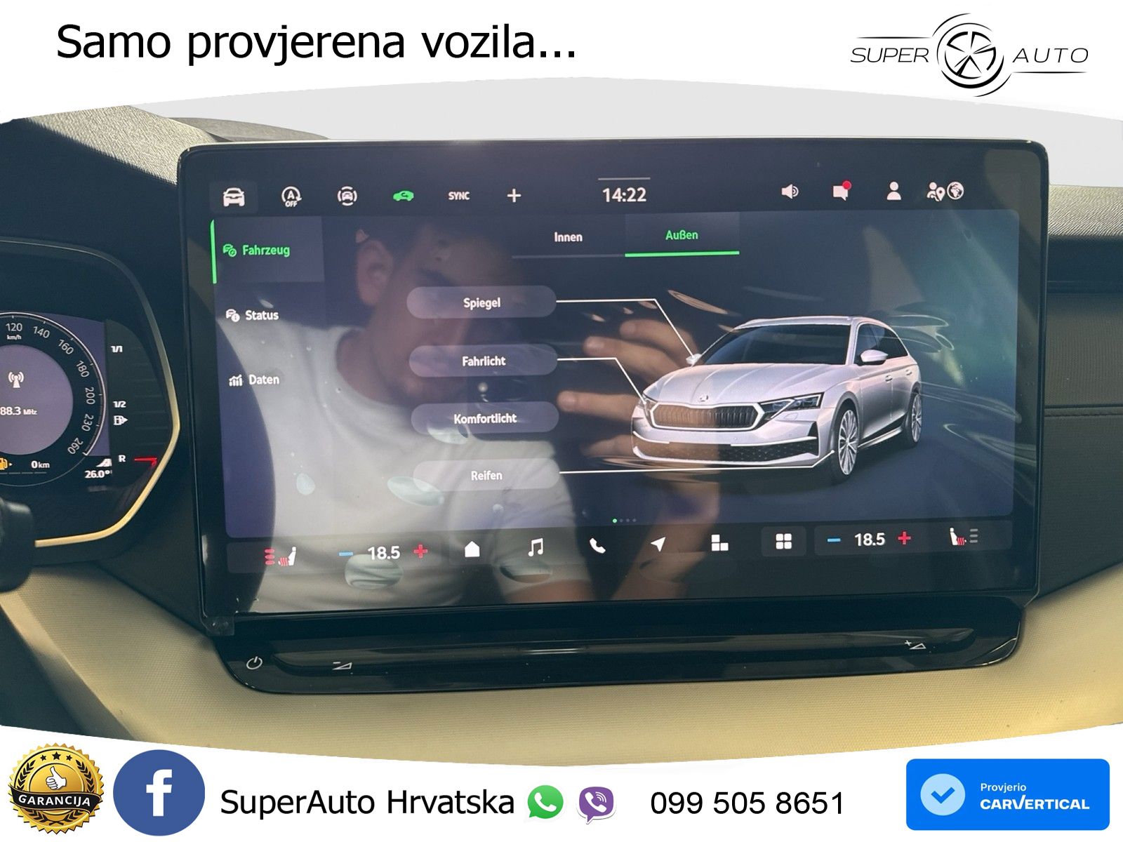 Škoda Octavia Combi 2.0 TDI (150 KS) DSG Selection LED+GR SJED+ACC