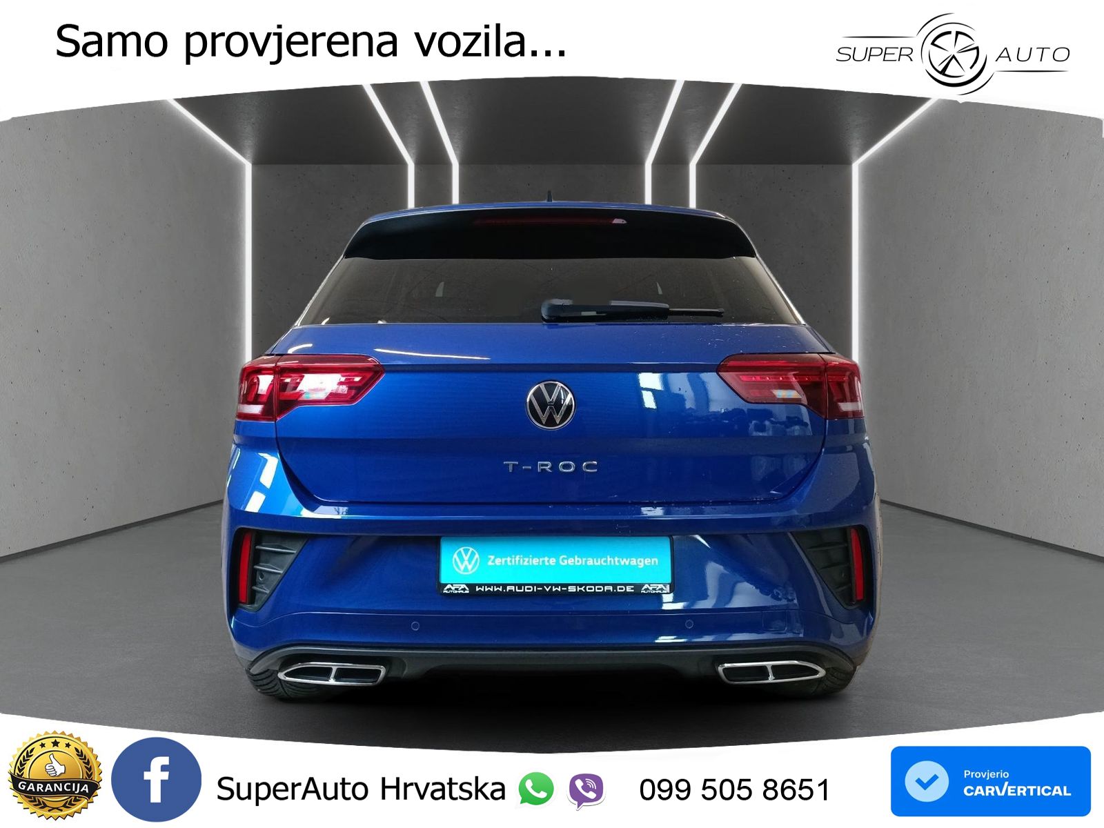Volkswagen T-Roc I 1.5 TSI (150 KS) DSG LED+GR SJED+ACC
