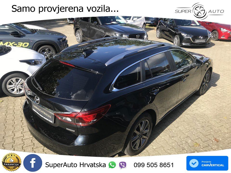Mazda 6 Sport Combi 2.0 SKYACTIV-G (165 KS) SKYACTIV-Drive LED+GR SJED+ACC
