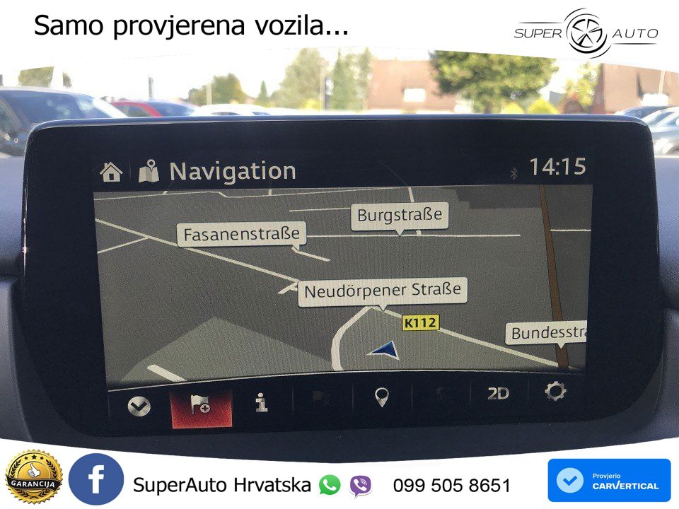 Mazda 6 Sport Combi 2.0 SKYACTIV-G (165 KS) SKYACTIV-Drive LED+GR SJED+ACC