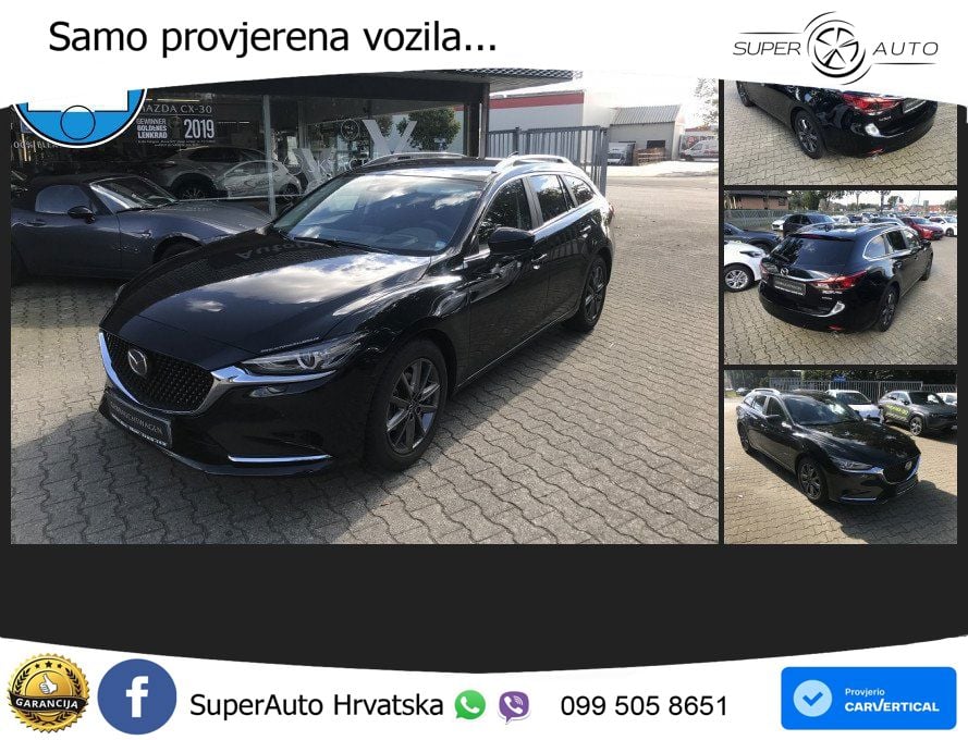 Mazda 6 Sport Combi 2.0 SKYACTIV-G (165 KS) SKYACTIV-Drive LED+GR SJED+ACC