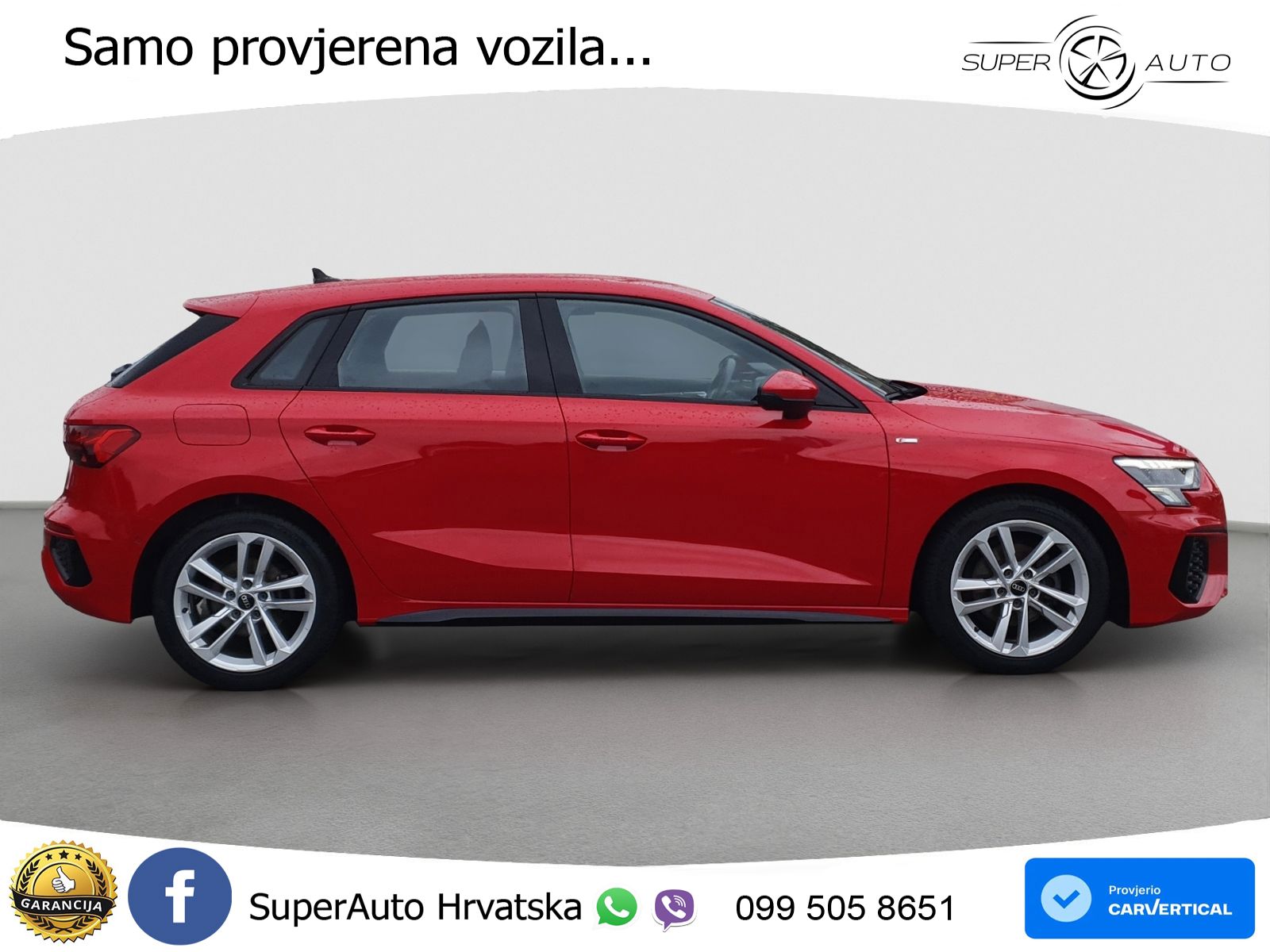 Audi A3 35 TFSI (150 KS) S line