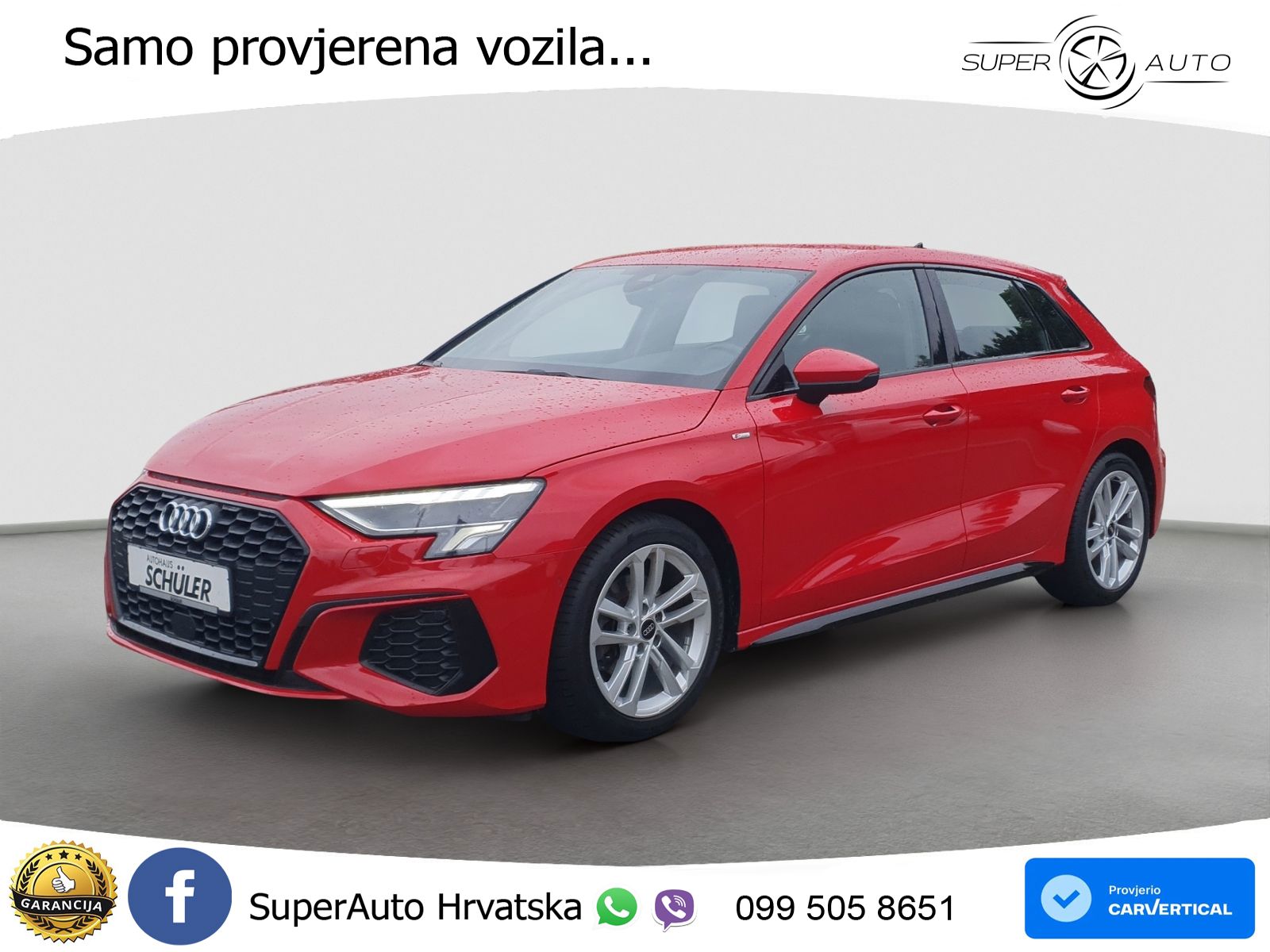Audi A3 35 TFSI (150 KS) S line