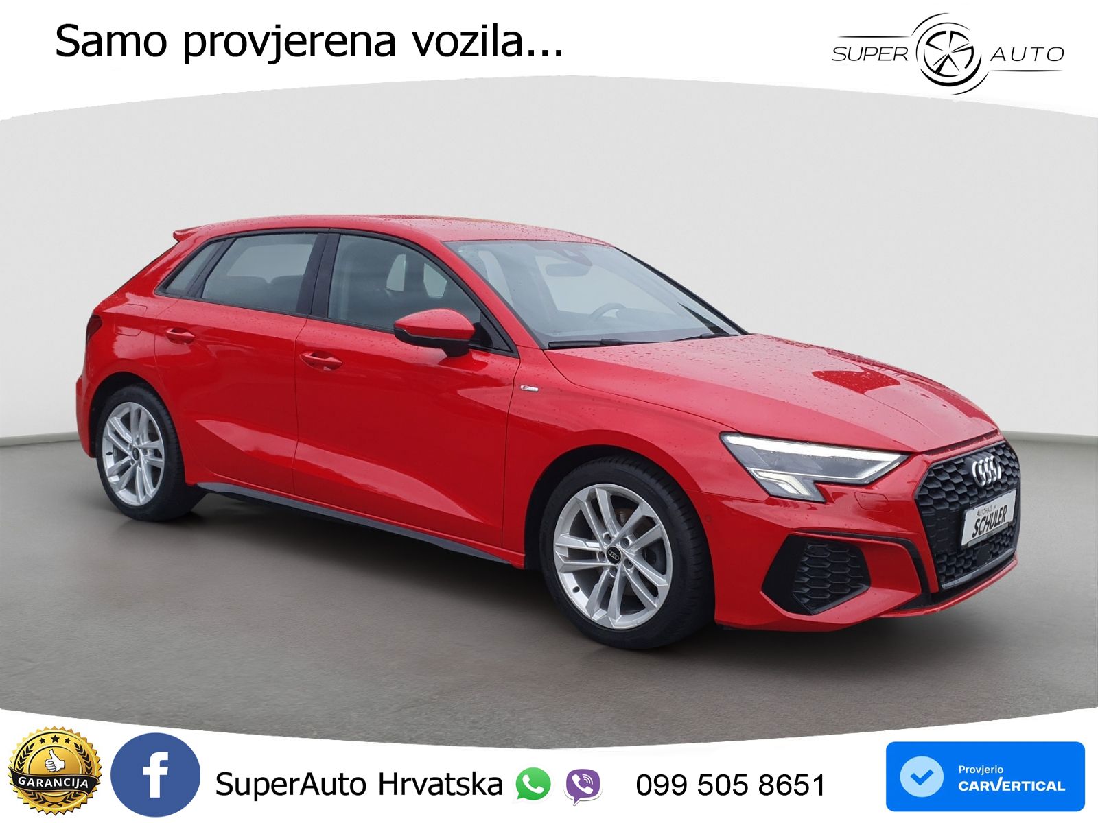 Audi A3 35 TFSI (150 KS) S line