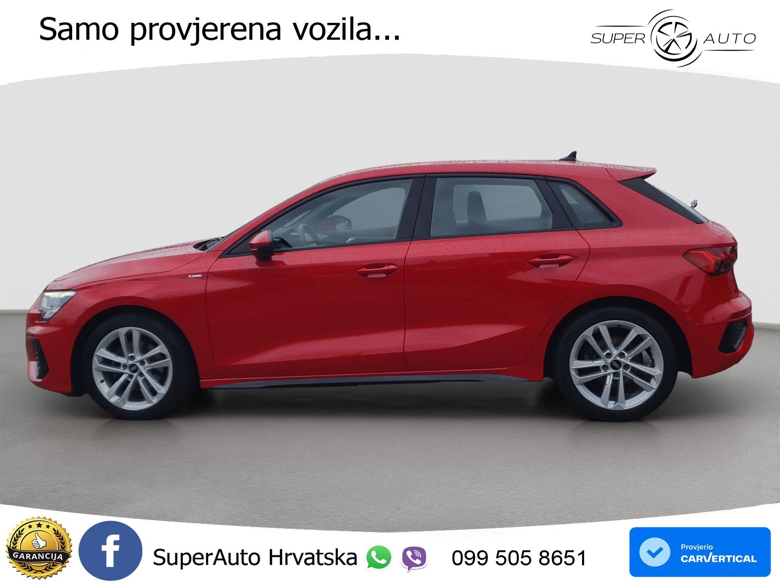 Audi A3 35 TFSI (150 KS) S line