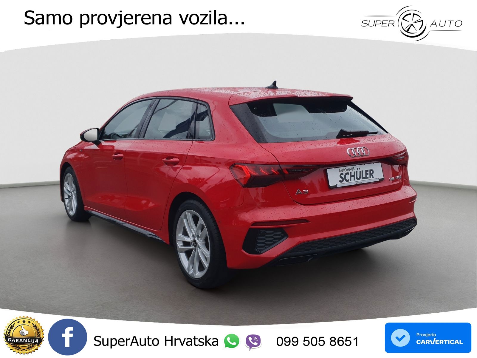 Audi A3 35 TFSI (150 KS) S line