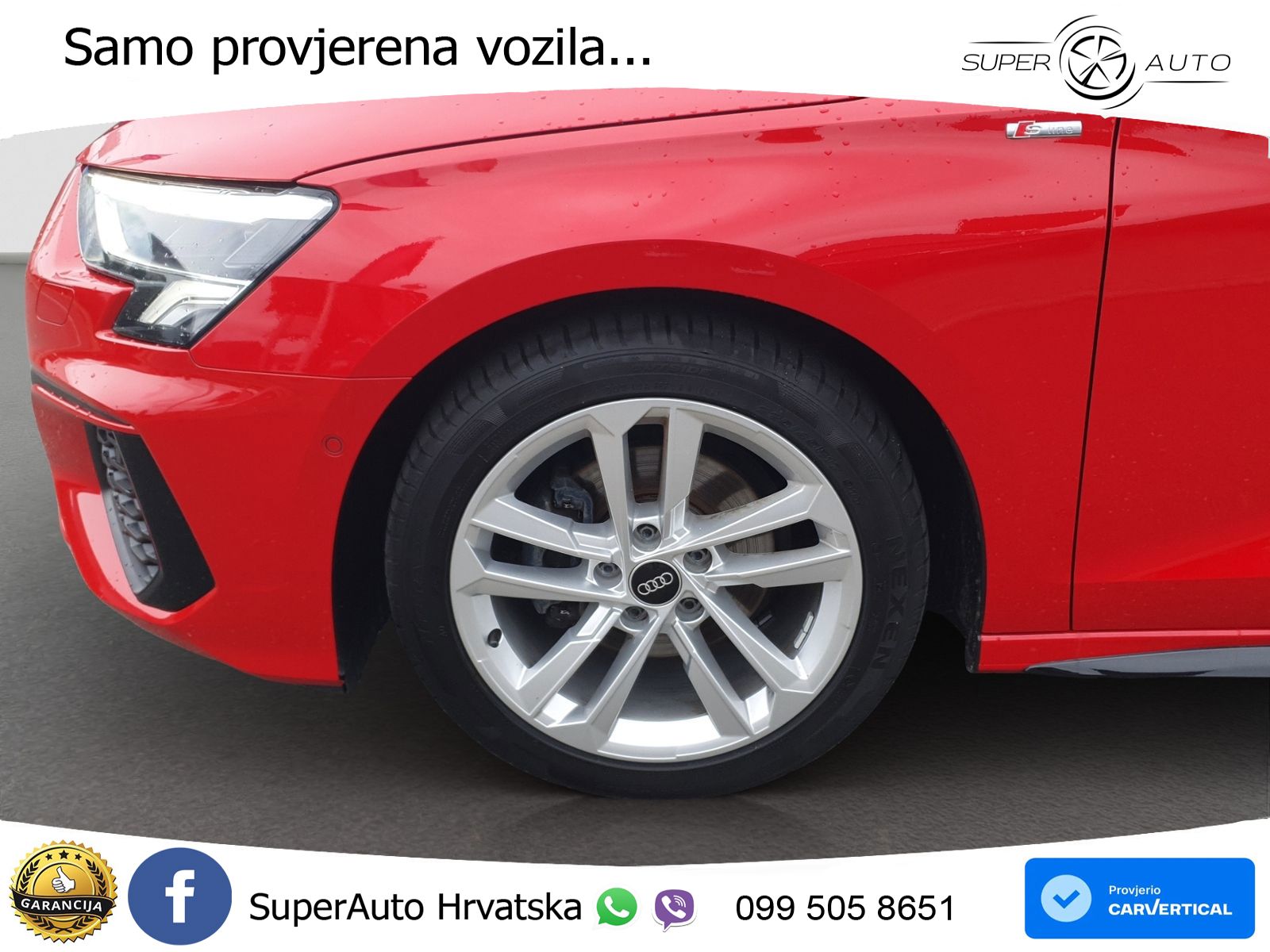 Audi A3 35 TFSI (150 KS) S line