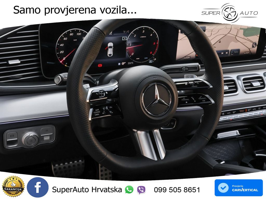 Mercedes GLE 300d (269 KS) EQ Boost 4MATIC 9G-TRONIC AMG ZRAČNI+ACC+GR SJED+360+PANO