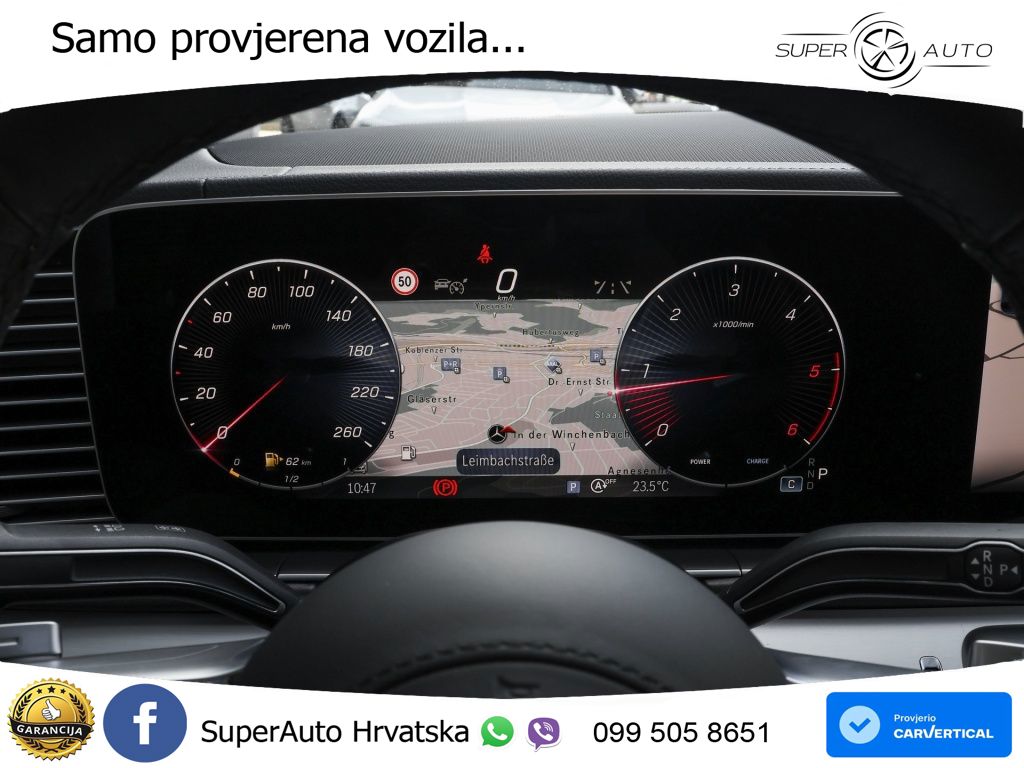 Mercedes GLE 300d (269 KS) EQ Boost 4MATIC 9G-TRONIC AMG ZRAČNI+ACC+GR SJED+360+PANO