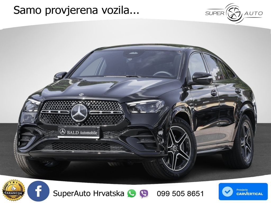 Mercedes GLE 300d (269 KS) EQ Boost 4MATIC 9G-TRONIC AMG ZRAČNI+ACC+GR SJED+360+PANO