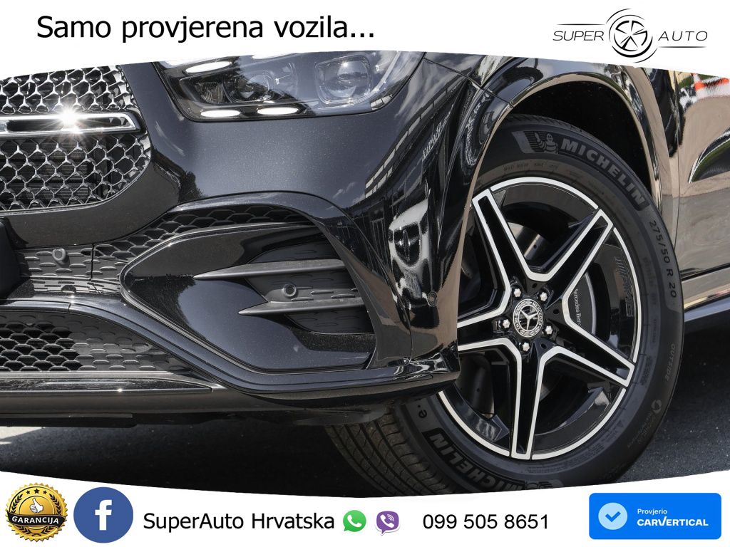 Mercedes GLE 300d (269 KS) EQ Boost 4MATIC 9G-TRONIC AMG ZRAČNI+ACC+GR SJED+360+PANO