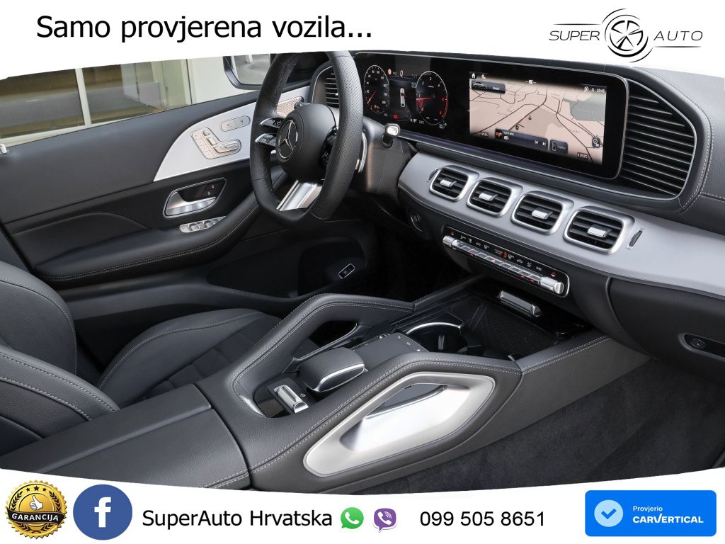 Mercedes GLE 300d (269 KS) EQ Boost 4MATIC 9G-TRONIC AMG ZRAČNI+ACC+GR SJED+360+PANO